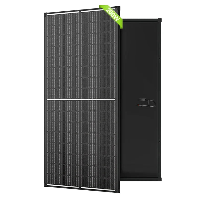 WERCHTAY 12V 200W/400W Monocrystalline Solar Panel Module Off Grid PV Power For Vehicles, RV Camper Camping Boat Shed Farm