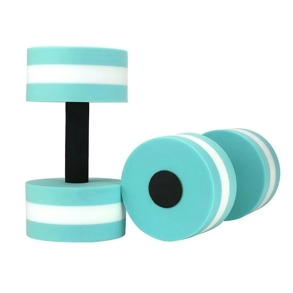 2x Fitness Gym Equipment Accessories Water Aerobics Dumbbell Aquatic Barbell Aqua Fitness Pool Swimming Exercise