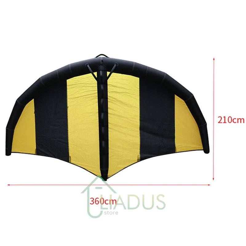 Inflatable Hydrofoil Surfboard Wind Wing Kite Unpowered Gliding Stand up Water Sport Surfing Board Handheld Upright Kite