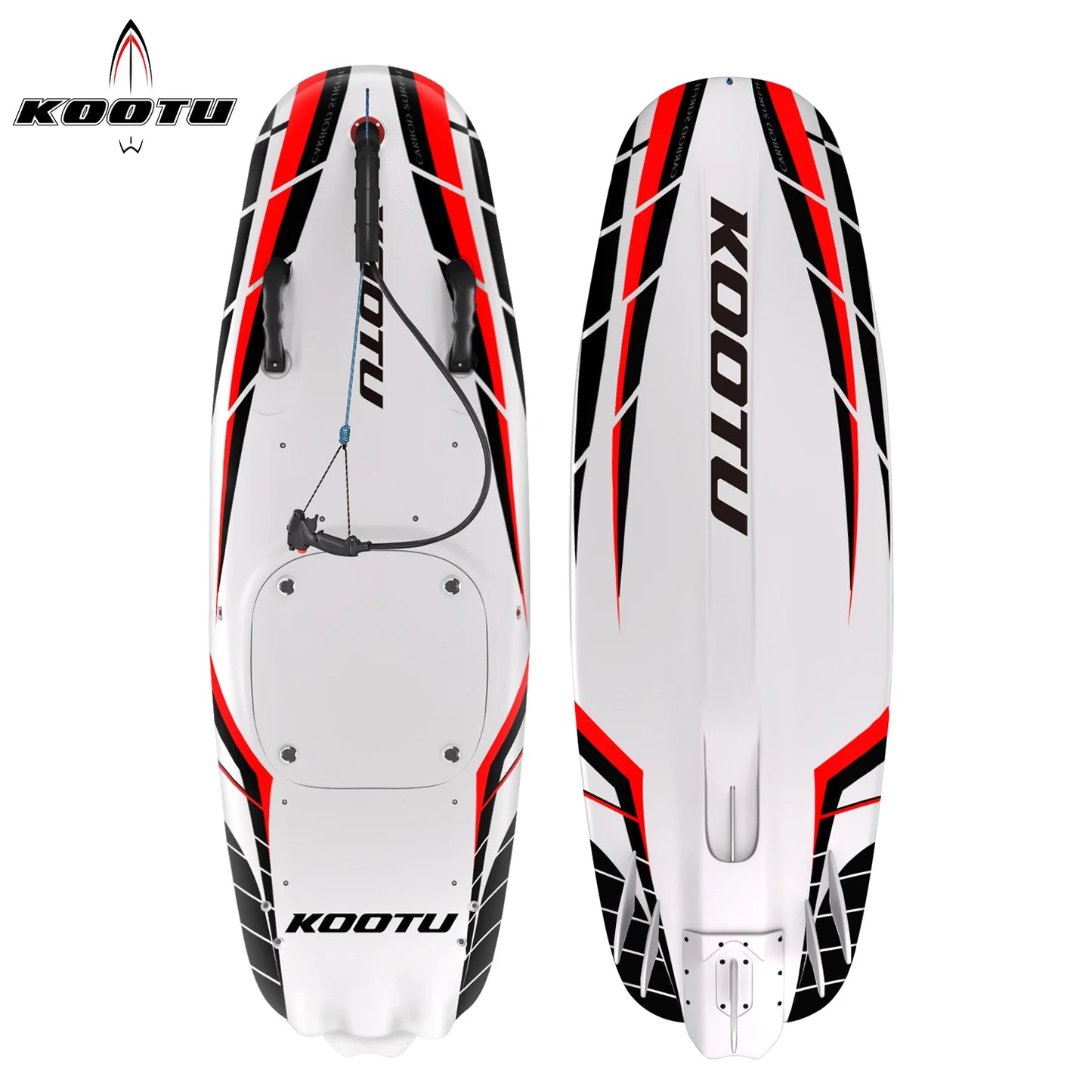 Ships from US Jet Surfboard Carbon Fiber Surfboard Gas-Powered Surfboard with 109cc Engine Powered Surfboard