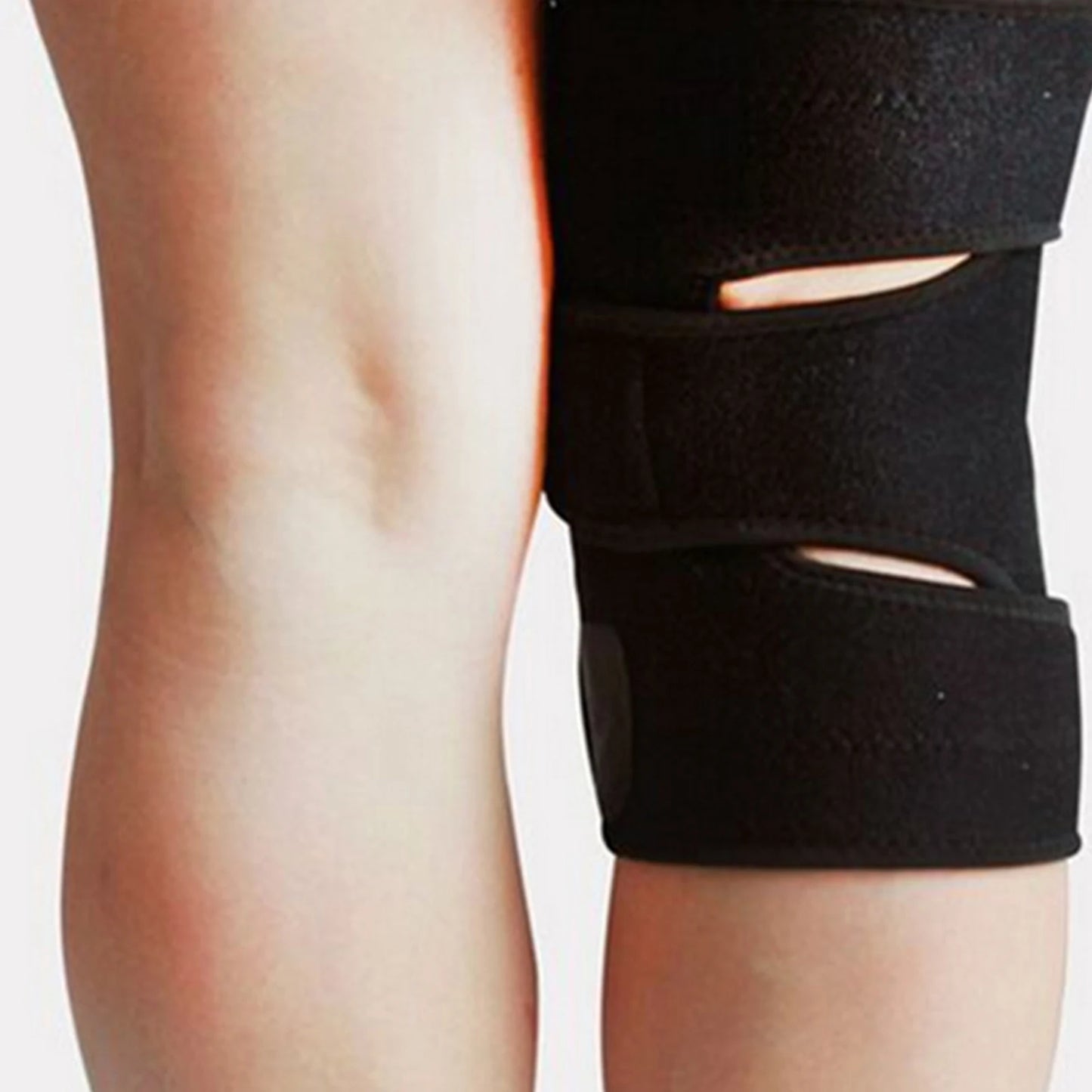 1pc Adjustable Compression Knee Patellar Pad Tendon Support Sleeve Brace Men Women for Arthritis Pain, Injury Recovery, Running