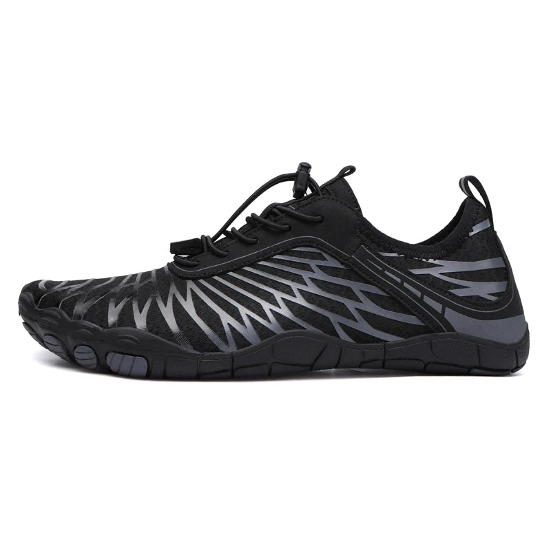 Couple Summer Beach Anti-Slip Aqua Shoes New Quick-Dry Aqua Shoes Swimming Wading Breathable Creek Tracing Aqua Shoes