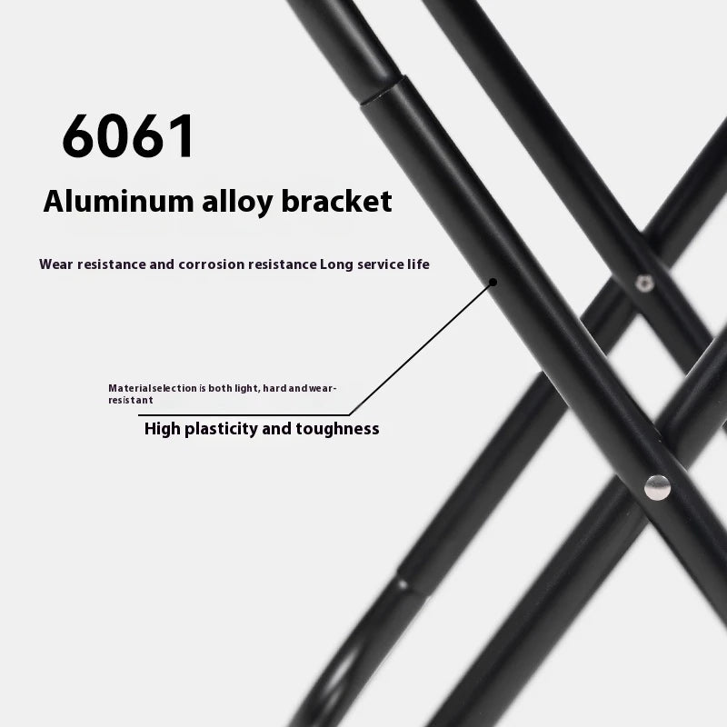 Naturehike BLACKDOG Camping Stool Aluminum Alloy Ultralight Foldable Seat Stool Portable Outdoor Backpacking Chair Fishing Stool