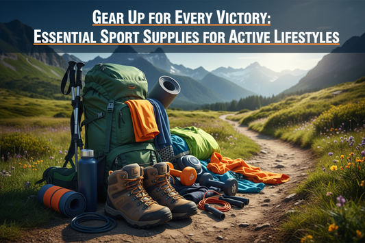 Gear Up for Every Victory: Essential Sport Supplies for Active Lifestyles