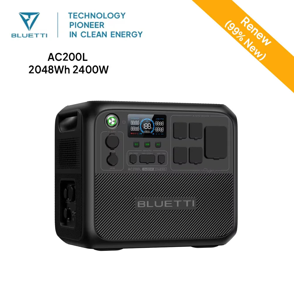 【RENEW 】BLUETTI Apex 300 2764Wh Portable Power Station Reliable Energy Solution for Home and Outdoors