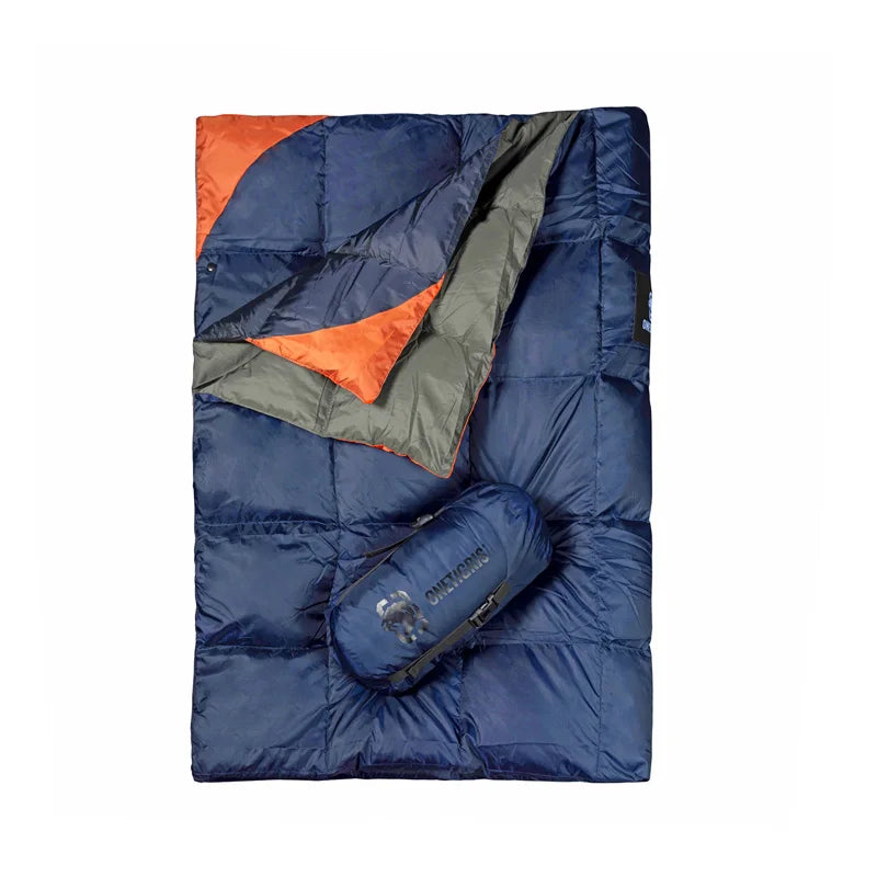 OneTigris Camping Blanket Foldable Travel Quilt For Outdoor Camping Hiking 3-season 1-person Fits 41°F-77°F(5°C-25°C)