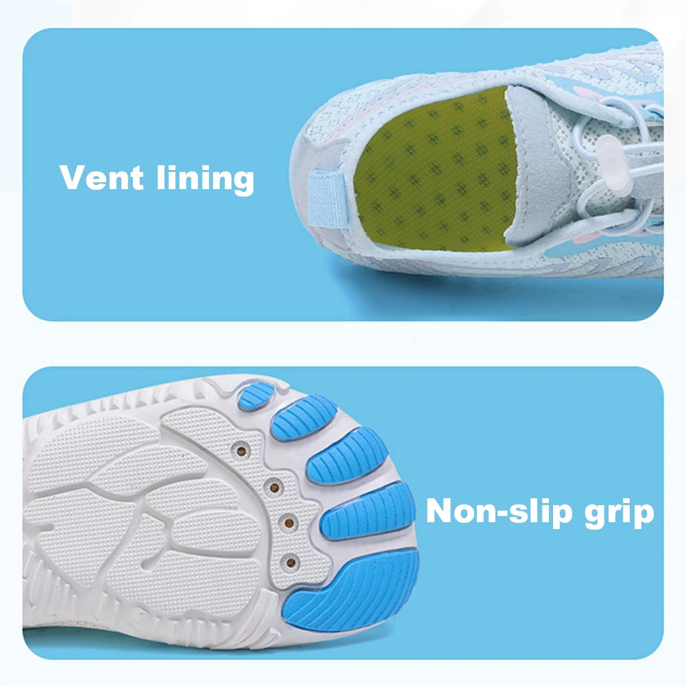 Unisex Water Shoes New Conductive Grounded Shoes Quick-Dry Aqua Shoes Non Slip Lightweight Barefoot Shoes for Water Sports