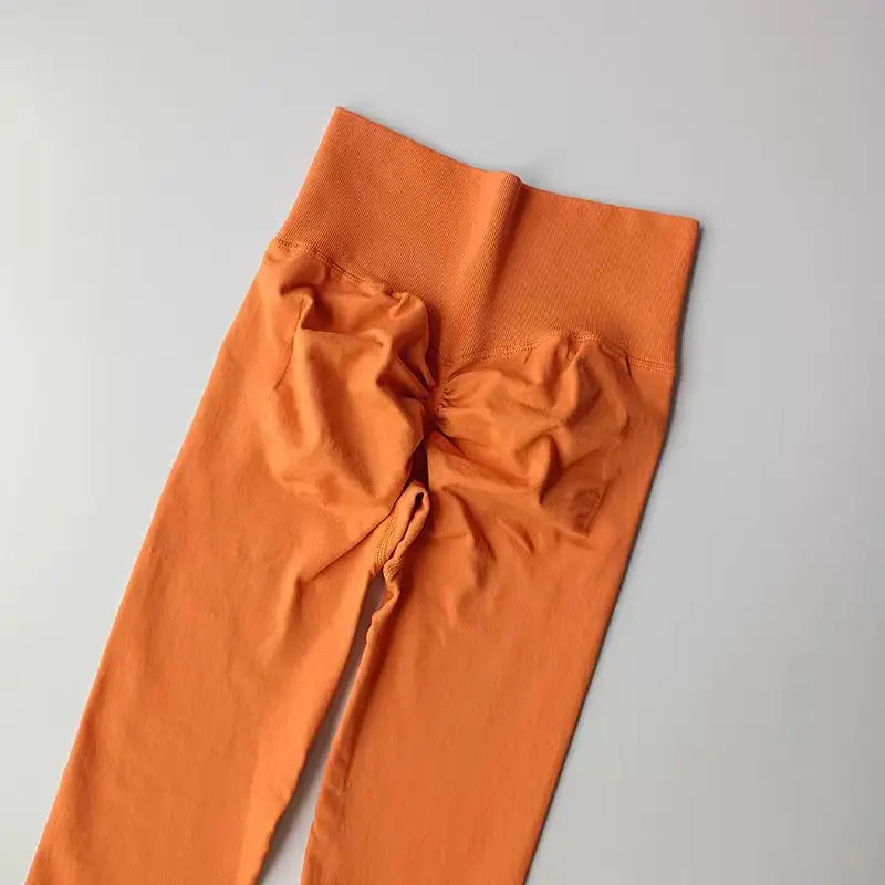 High Waist Seamless Yoga Leggings for Women Push-Up Sport Fitness Workout Scrunch Butt Tights Running Hip Lift Elastic Gym Pants