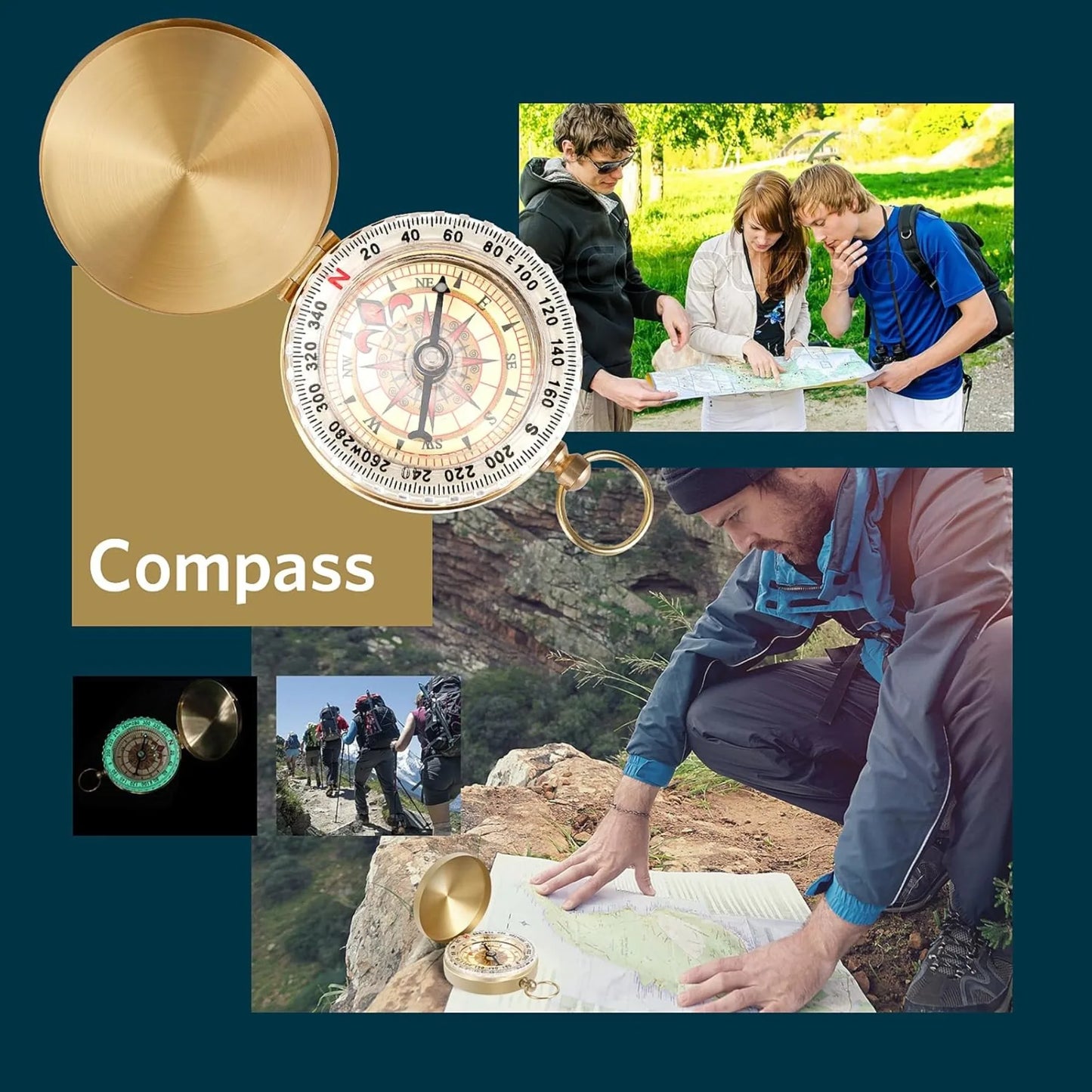 Survival pack, 13 integrated survival equipment and devices, tactical tools, camping, hiking, hunting, outdoor exploration