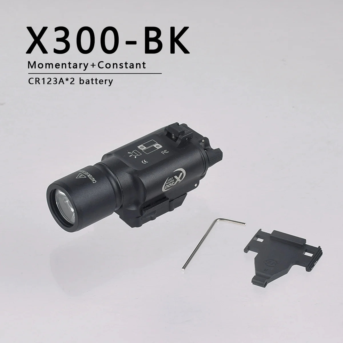 Surefire M600C M600 M300 X300 Ultra Tactical Scout Light Airsoft Rifle Weapons Flashlight Picatinny Mount Hunting for Olight