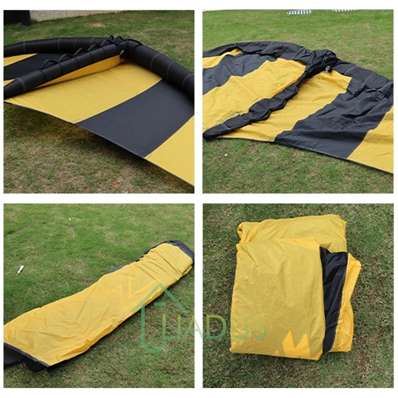 Inflatable Hydrofoil Surfboard Wind Wing Kite Unpowered Gliding Stand up Water Sport Surfing Board Handheld Upright Kite