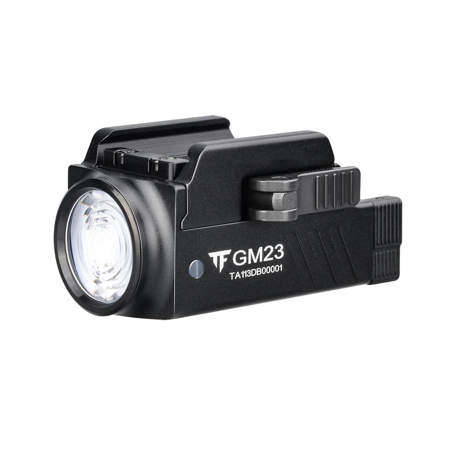 Trustfire GM23 Tactical Led Flashlights 800Lumen Rail Mounted Quick Release USB Rechargeable Light for Taurus Glock 17 19