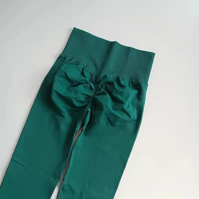 High Waist Seamless Yoga Leggings for Women Push-Up Sport Fitness Workout Scrunch Butt Tights Running Hip Lift Elastic Gym Pants