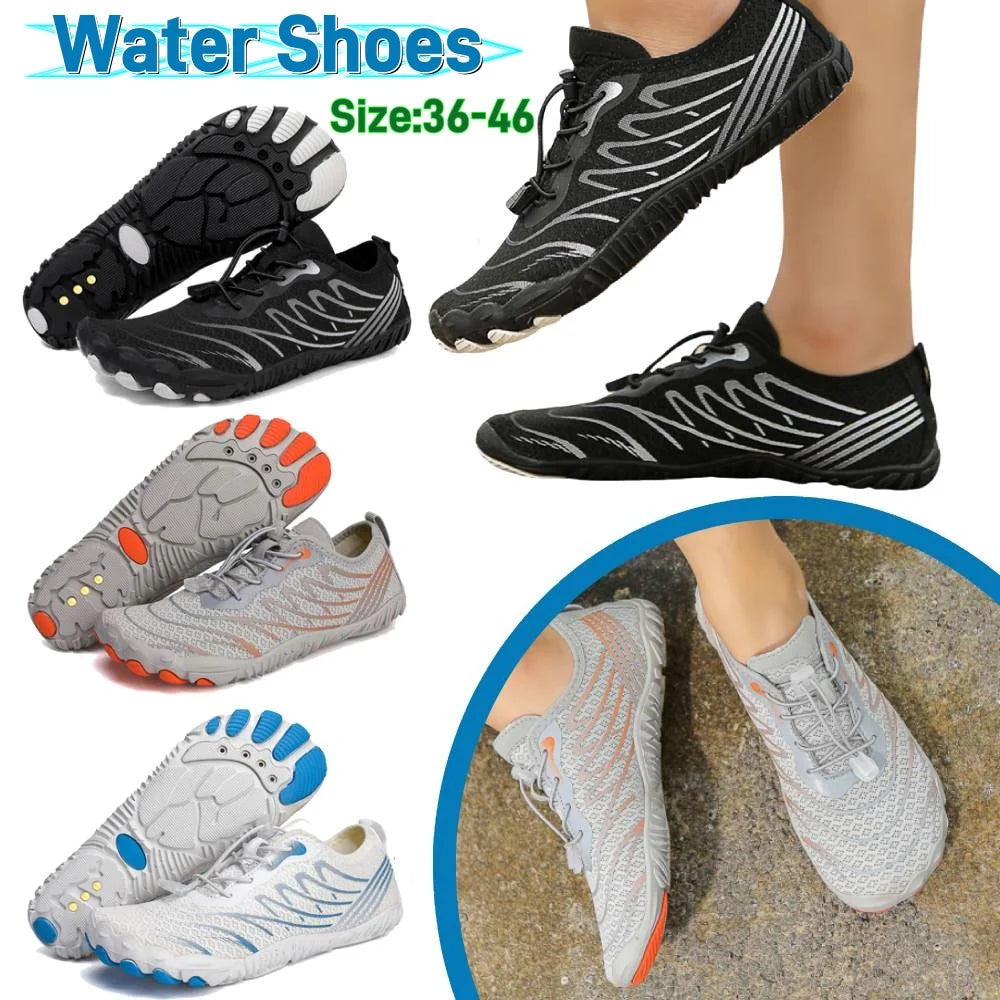 Unisex Water Shoes New Conductive Grounded Shoes Quick-Dry Aqua Shoes Non Slip Lightweight Barefoot Shoes for Water Sports