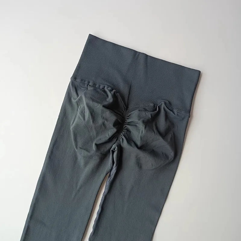 High Waist Seamless Yoga Leggings for Women Push-Up Sport Fitness Workout Scrunch Butt Tights Running Hip Lift Elastic Gym Pants