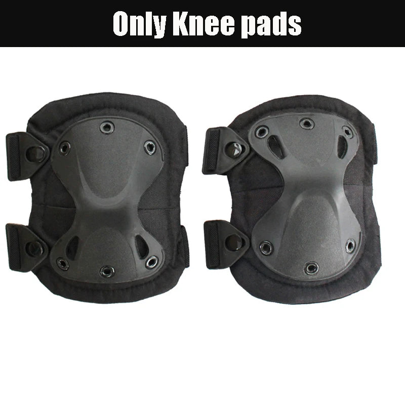 Unisex Camo Tactical KneePad Elbow Pads Knee Protector For Men Women Outdoor Sport Working Hunting Skating Safety Gear Kneecap