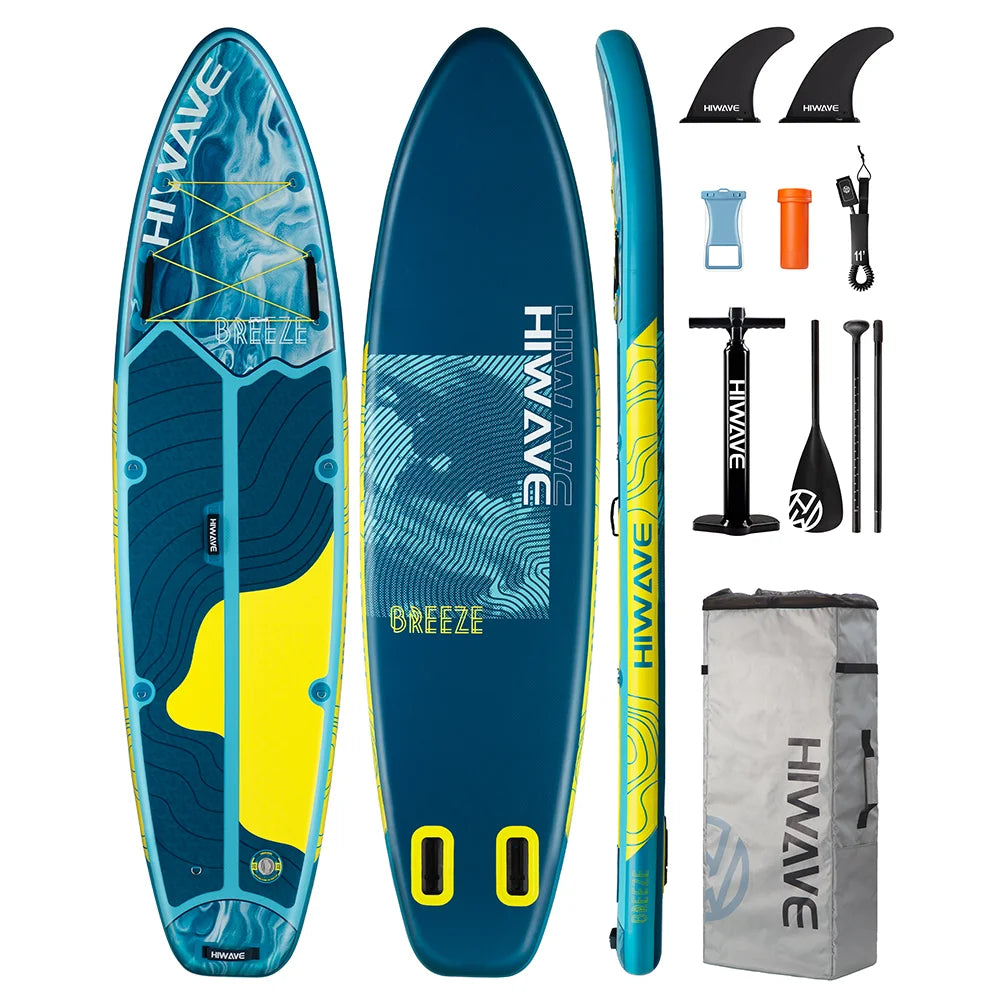 Myboat HIWAVE SUP Board 11’34‘’6‘’ Adult Standing Style Aquatic Inflatable Paddle Board With Accessories SUB Outdoor Games