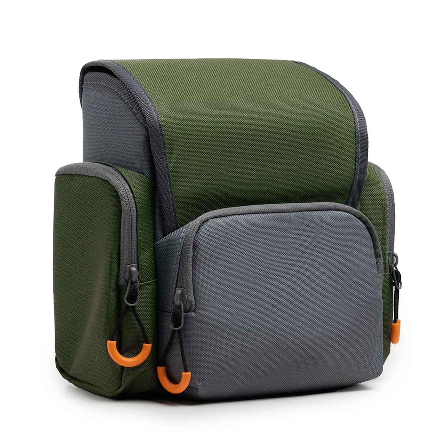 Universal Binocular Harness Chest Pack with Rain Cover Rangefinder Pouch Sturdy Adjustable Large Capacity Bino Case for Hunting