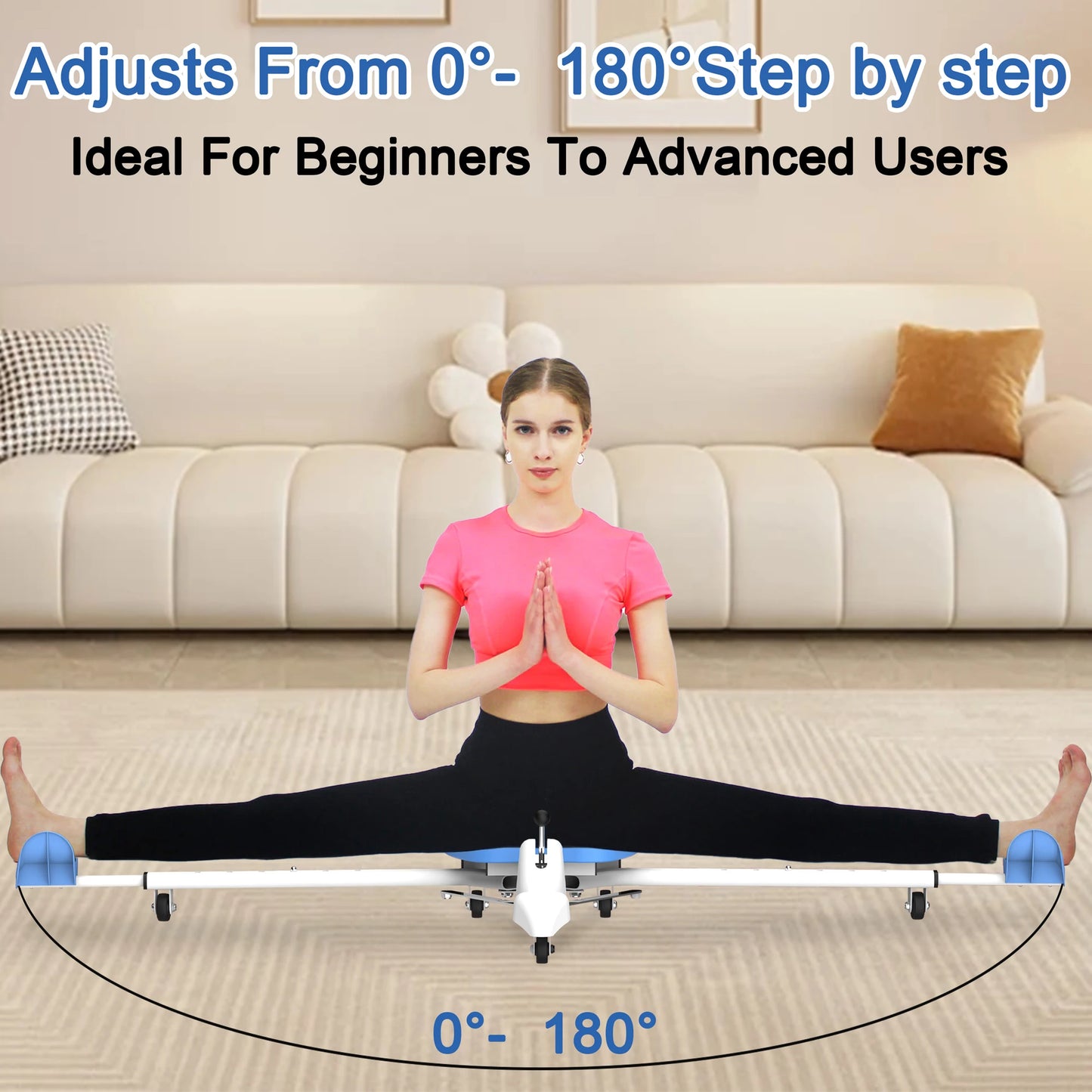 Split Machine - Leg Split Stretching Machine, Splits Trainer Adjustable, Fitness Training Equipment for Ballet Yoga Sports Train