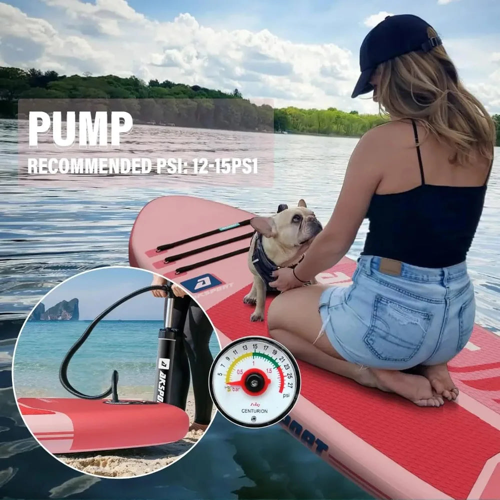 Inflatable Stand Up Paddle Board with Premium SUP Board Accessories,Inflatable Paddle Boards for Youth & Adult