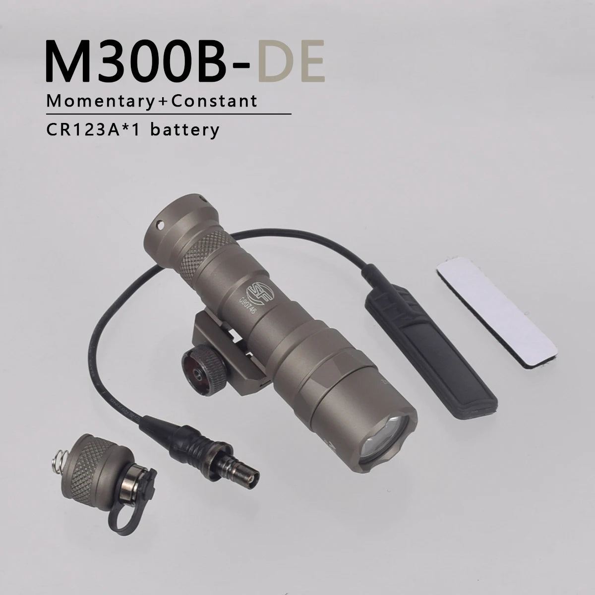 Surefire M600C M600 M300 X300 Ultra Tactical Scout Light Airsoft Rifle Weapons Flashlight Picatinny Mount Hunting for Olight