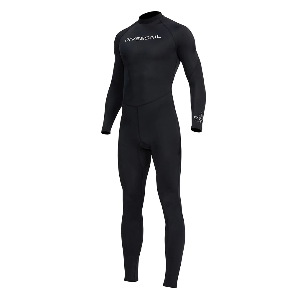 Men Diving Skin Clothes with Zipper Sunscreen Snorkeling Surfing Swimsuit Elastic Anti-scratch Breathable Water Sports Equipment