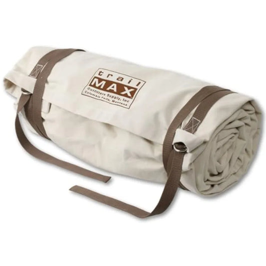 Canvas CavalryStyle Cowboy Bedroll for Winter Camping: Premium Lined Sleeping Bag Cover with Durable 12oz Canvas Exterior and C