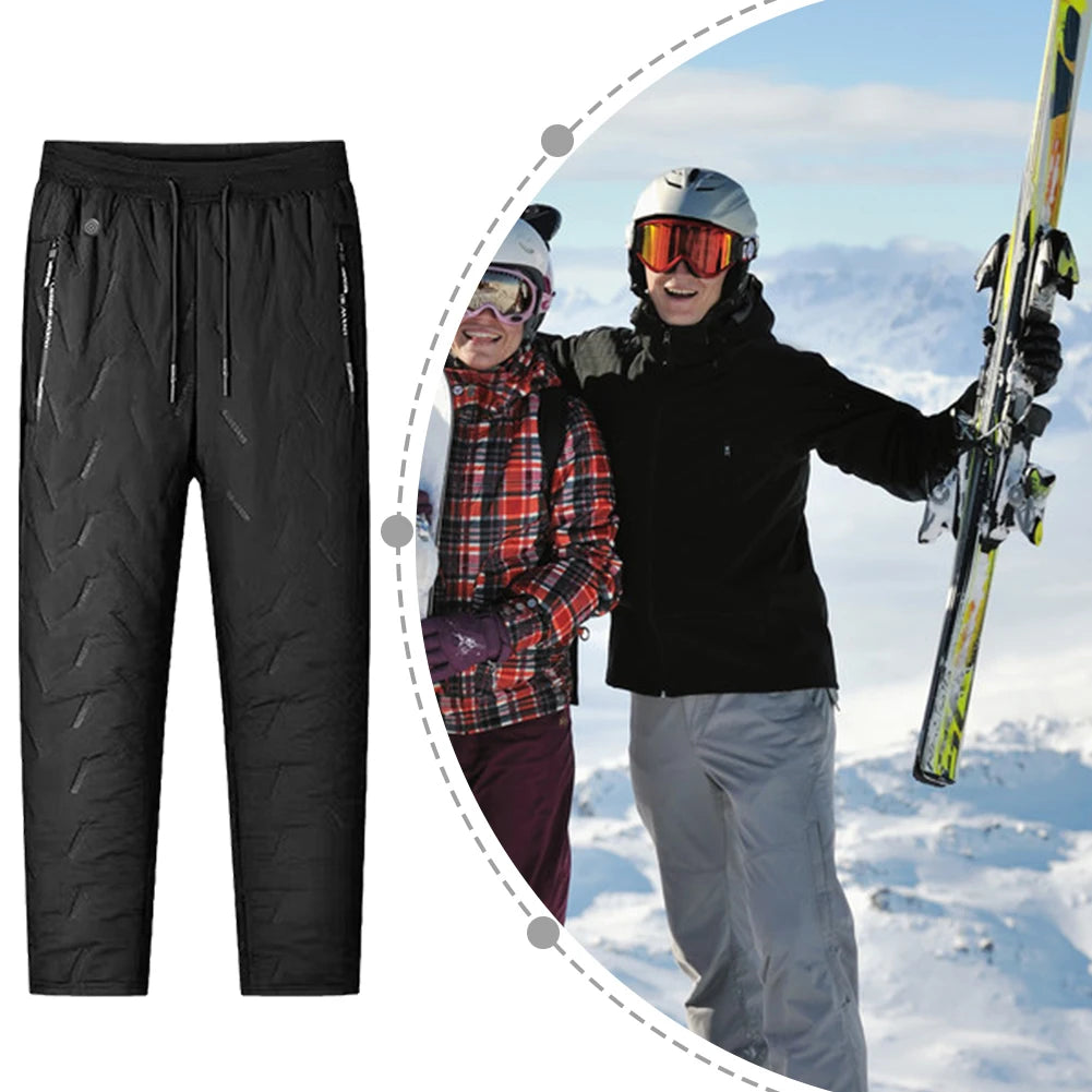 Unisex Electric Heated Trousers 10 Heating Zones Heated Hiking Pants 3 Temperature Modes Waterproof Winter Outdoor Must Have