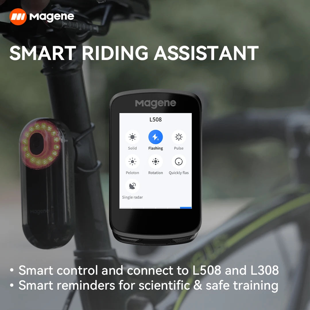 Magene C506 GPS Bike Computer Touchscreen Navigation Cycle Speedometer Bicycle Odometer