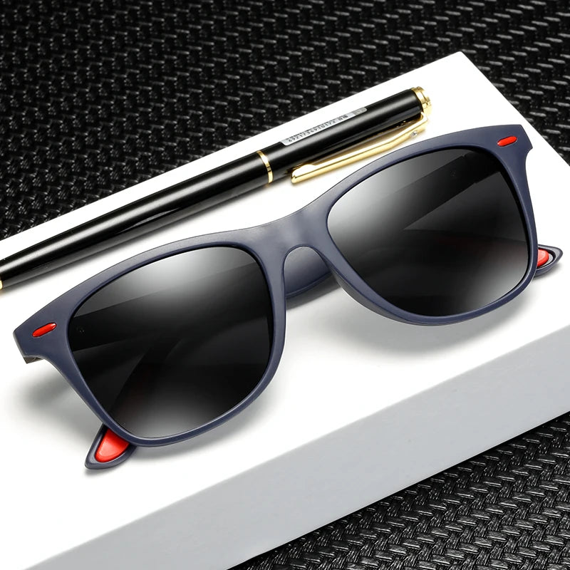 Fashion Polarization Brand Design Sunglasses Men Women Driving Fishing Square Frame Sun Glasses Male Goggle Gafas De Sol UV400
