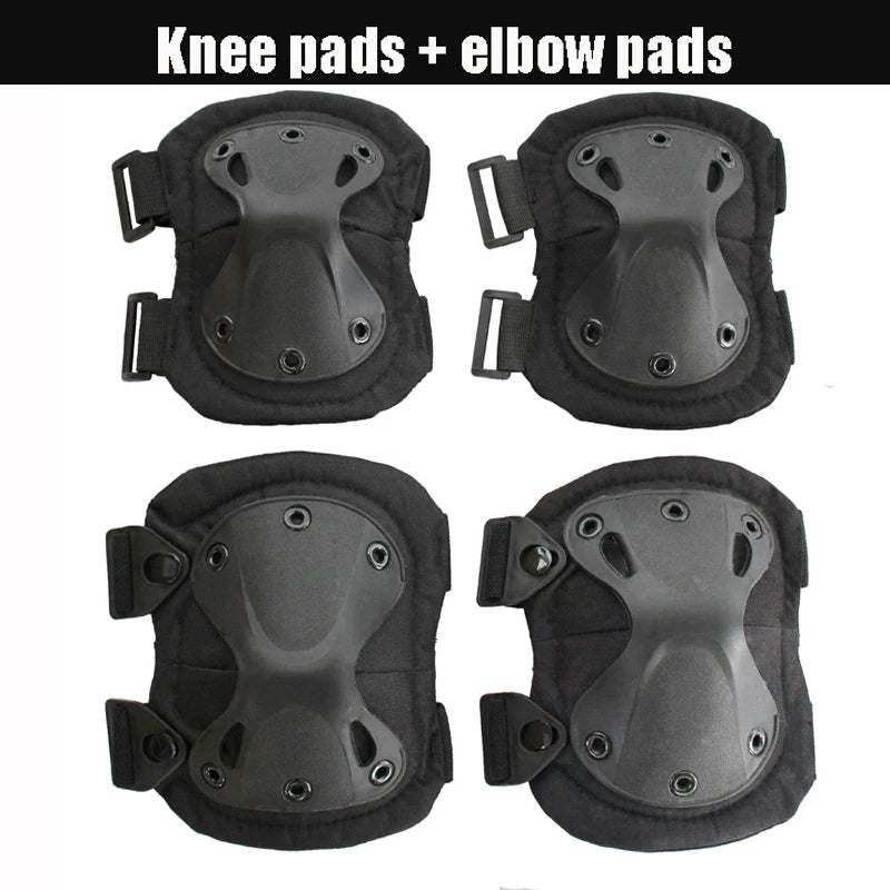 Unisex Camo Tactical KneePad Elbow Pads Knee Protector For Men Women Outdoor Sport Working Hunting Skating Safety Gear Kneecap