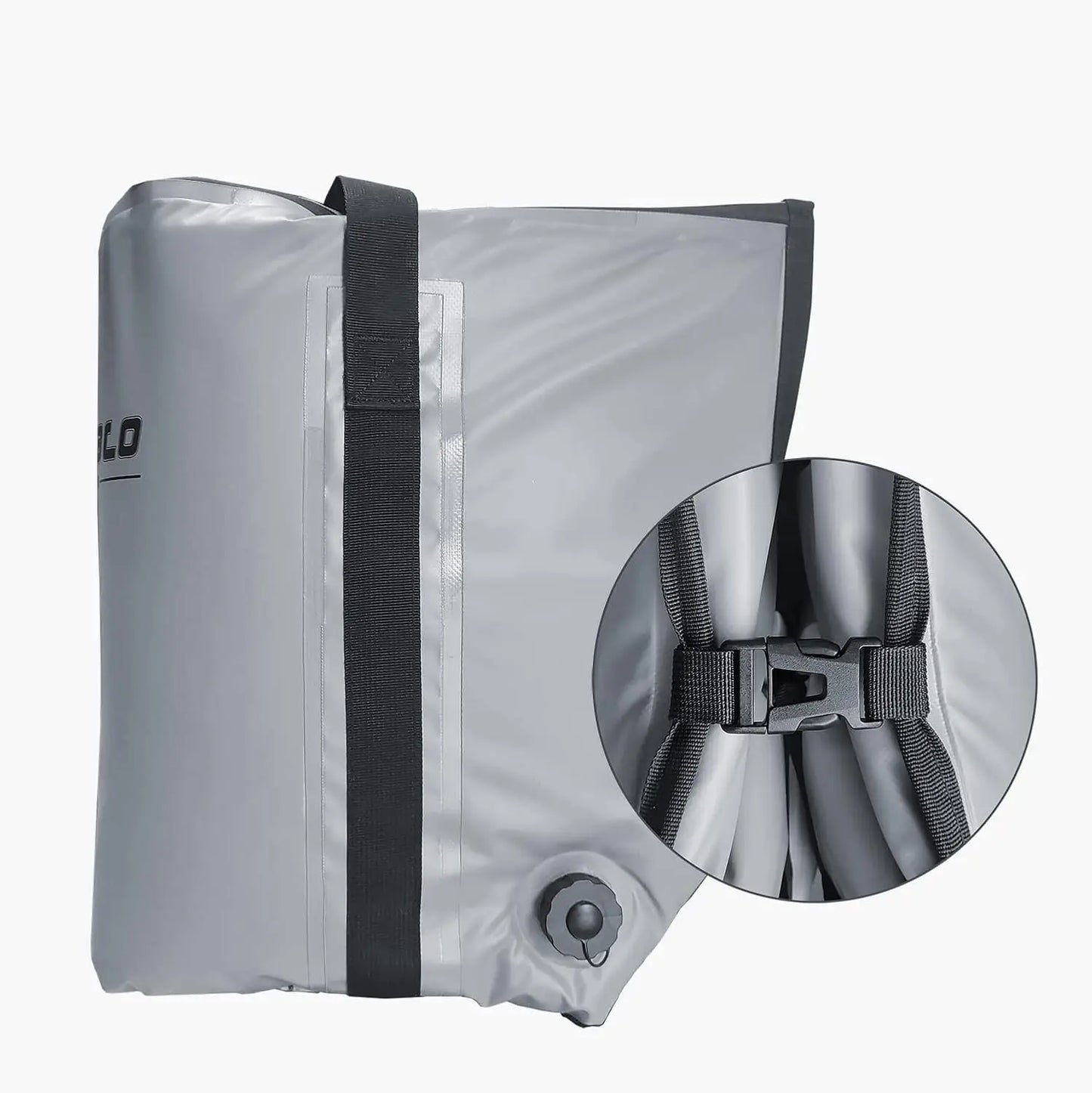 Insulated Fish Bag Cooler Flat Bottom-27.5QT 58QT Waterproof Fish Kill Bag,Fishing Bag Leakproof Fish Cooler