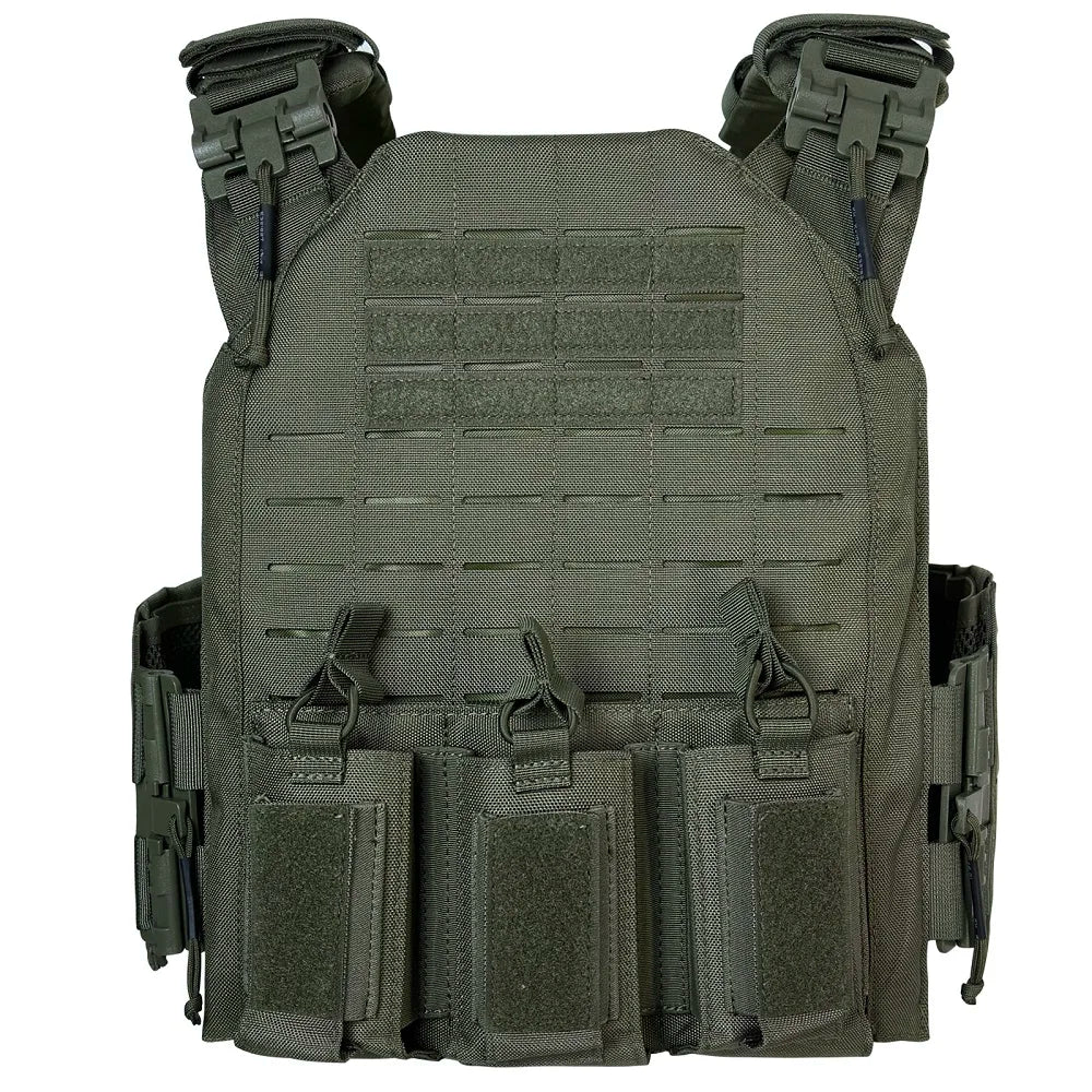 1000D Nylon FS Style Strandhogg laser cutting quick release tactical vest with double layer triple magazine pouch