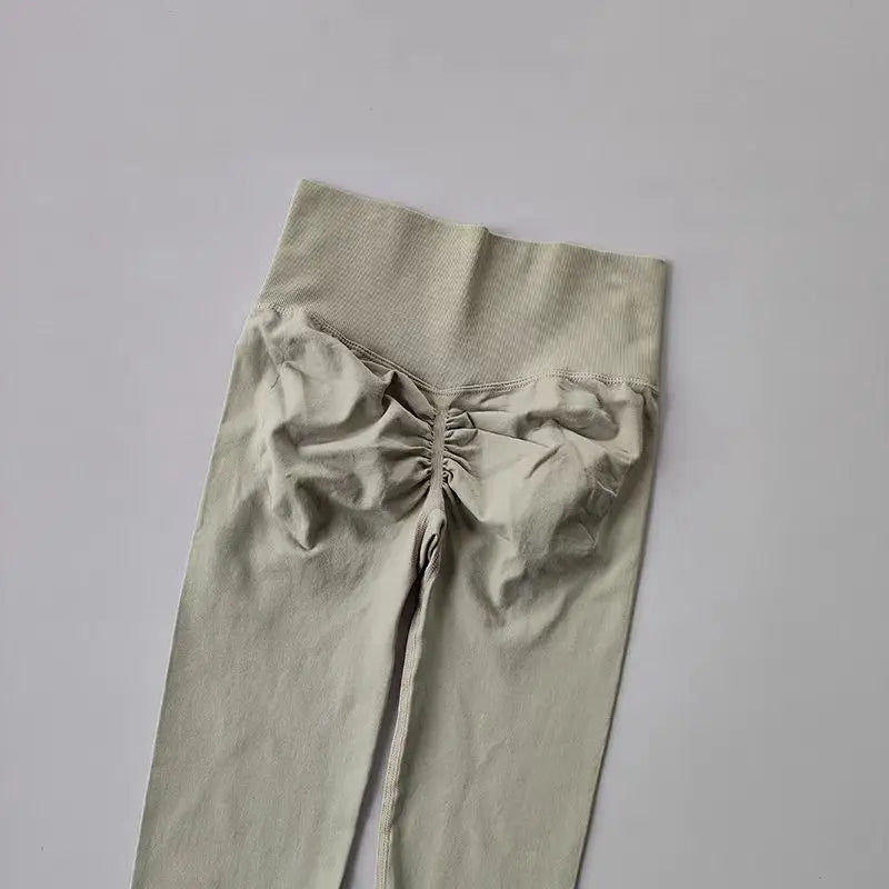 High Waist Seamless Yoga Leggings for Women Push-Up Sport Fitness Workout Scrunch Butt Tights Running Hip Lift Elastic Gym Pants