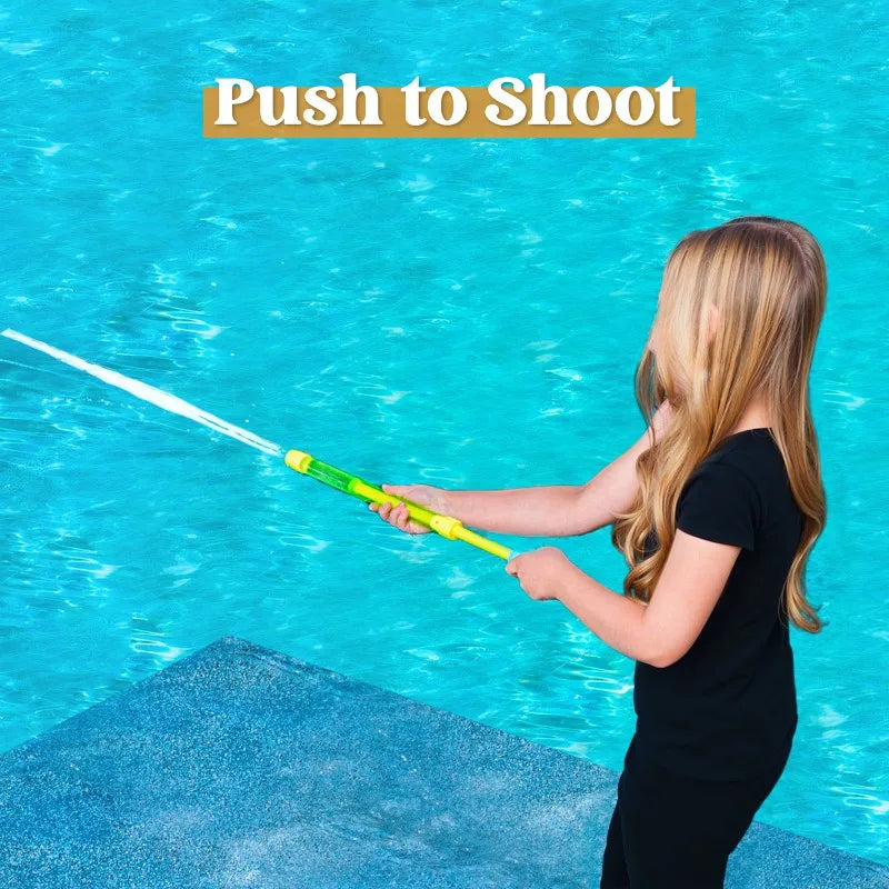 JOYFY 18 Pcs 16.5'' Water Gun Set Super Soaker Blaster Squirt Guns for Summer Swimming Pool Backyard Game Fighting Play Pool Toy