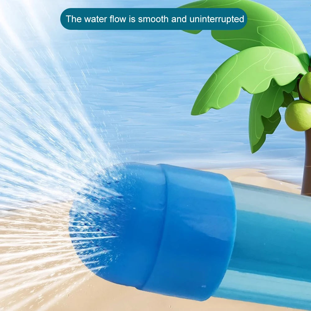 Fireworks Water Gun Water Spray Toy Leakproof Beach Water Fighting Toy Multi-Function Outdoor Water Toy for Bathing Pool Party