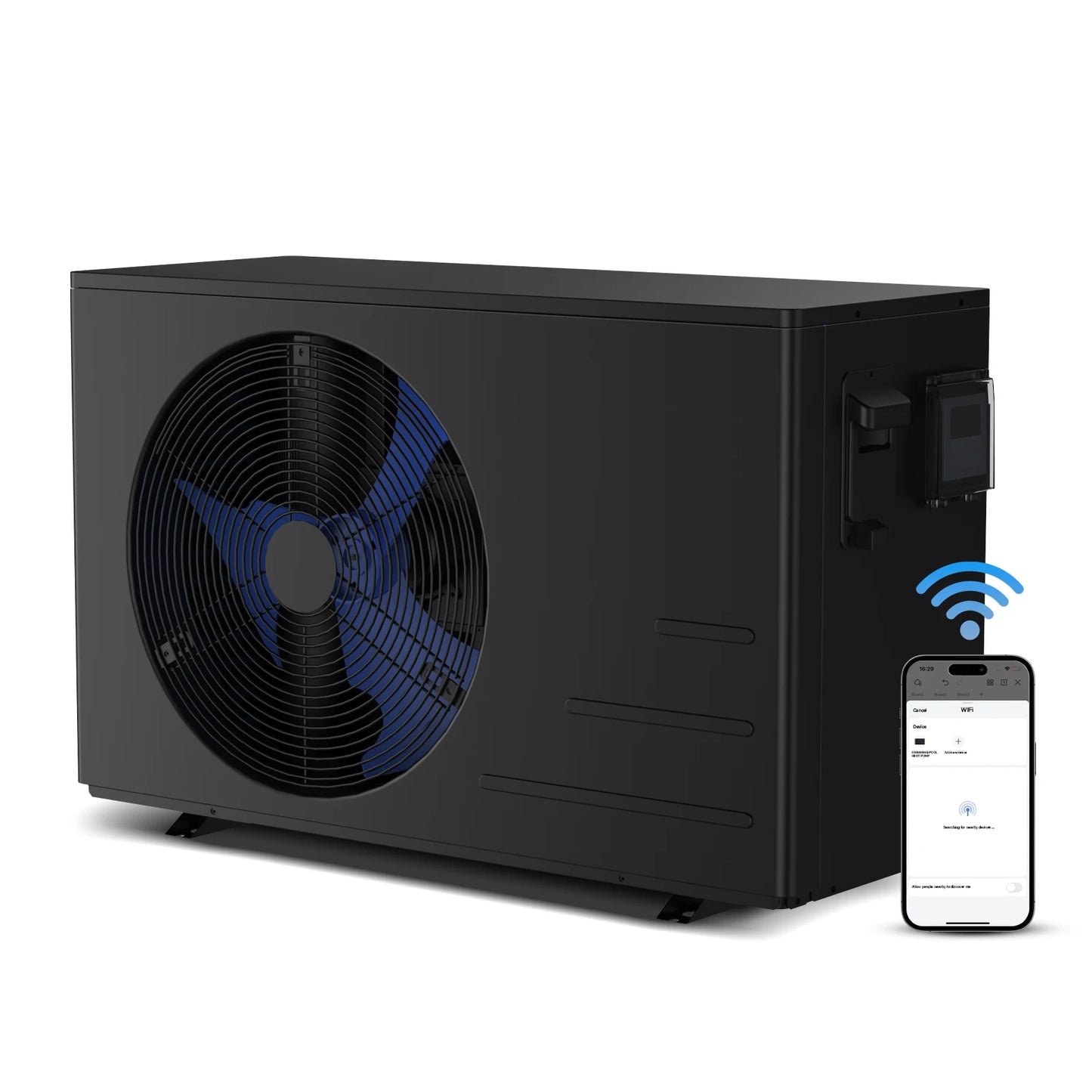 30000 BTU Above Ground Swimming Pools Heater Electric Pool Heater With Wi-Fi Heat Pump Swimming Pool Smart App