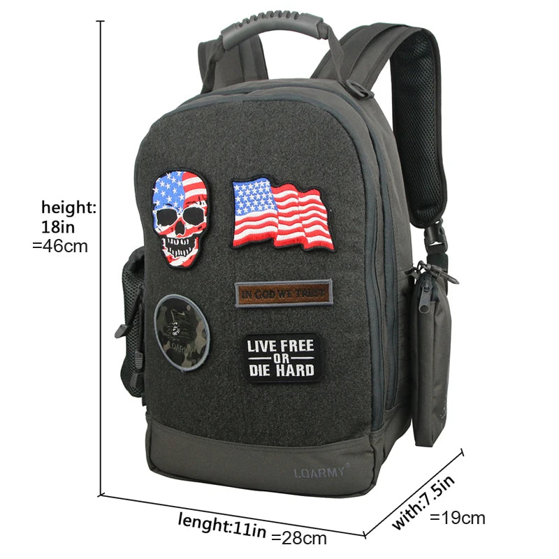 35L Outdoor Tactical Backpack Military Rucksacks Men Waterproof Multi-function Military Tactical Laptop Bag