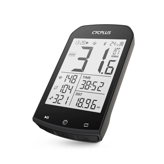 CYCPLUS M1 GPS Wireless Bike Computer With BLE 5.0/ANT+ with 2.9" LCD Screen Auto Backlight IPX6 Waterproof