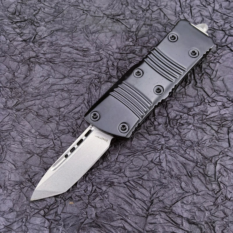 Micro Mini Knife Zinc Alloy Handle 440C Blade Outdoor Fishing Sharp Cut Manual Open Defense Easy To Carry Multi-purpose Tools