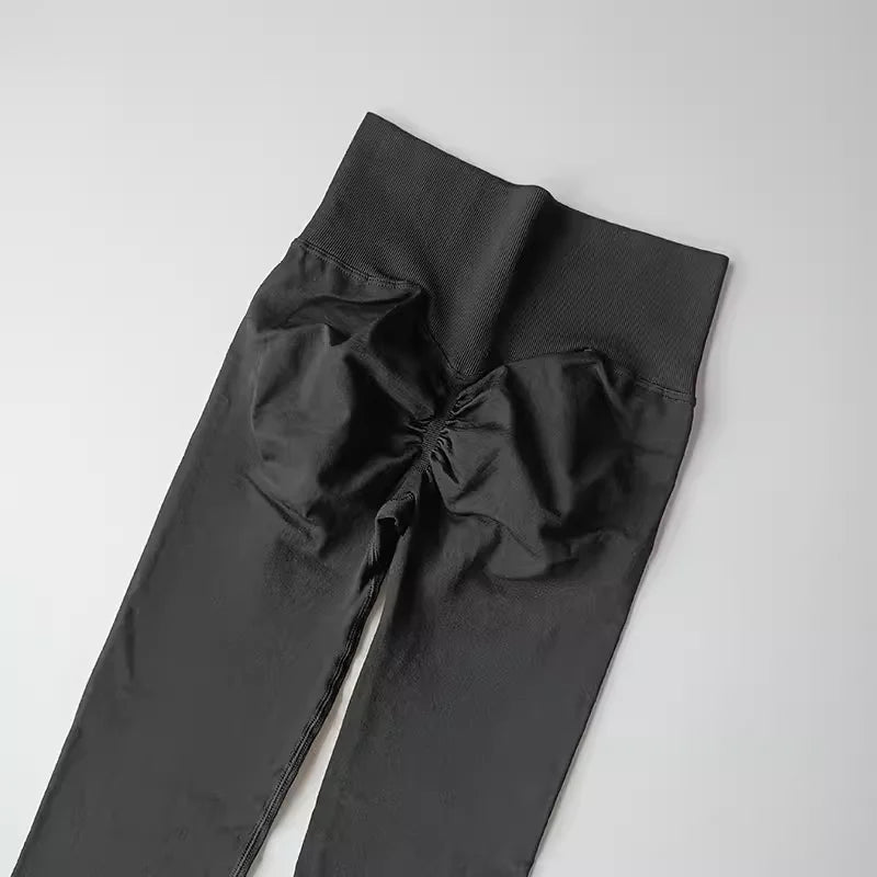 High Waist Seamless Yoga Leggings for Women Push-Up Sport Fitness Workout Scrunch Butt Tights Running Hip Lift Elastic Gym Pants