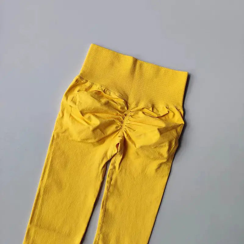 High Waist Seamless Yoga Leggings for Women Push-Up Sport Fitness Workout Scrunch Butt Tights Running Hip Lift Elastic Gym Pants