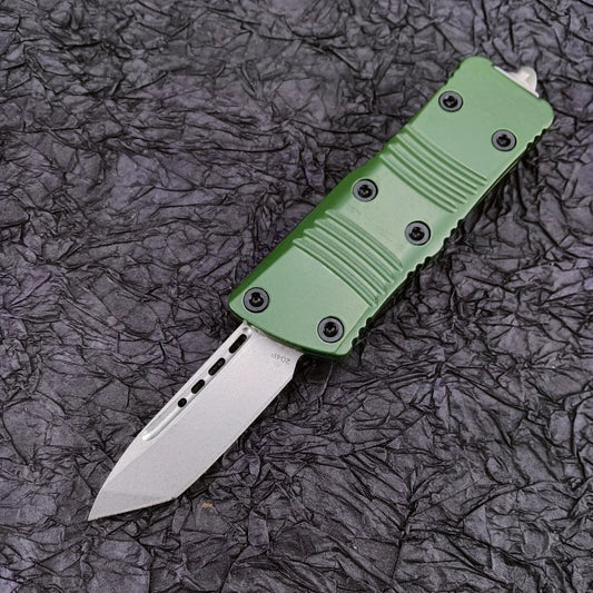 Micro Mini Knife Zinc Alloy Handle 440C Blade Outdoor Fishing Sharp Cut Manual Open Defense Easy To Carry Multi-purpose Tools