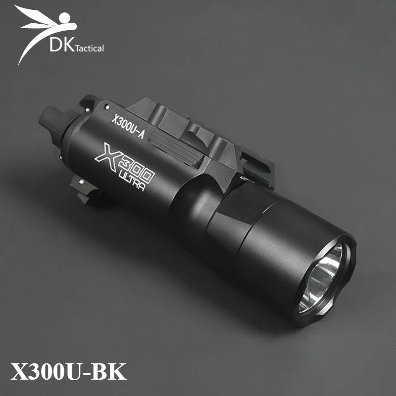 US Warehouse Tactical SF X300 X300U M600C M300 Flashlight Hunting Weapon Scout Light Airsoft Lamp Accessories Fit 20mm Rail