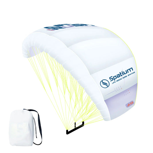 Spatium 4㎡ Parawing Lightweight and Easy to Operate for WingFoil SurfWing Hydrofoil Board Downwind Kitesurfing Kite for Beginner