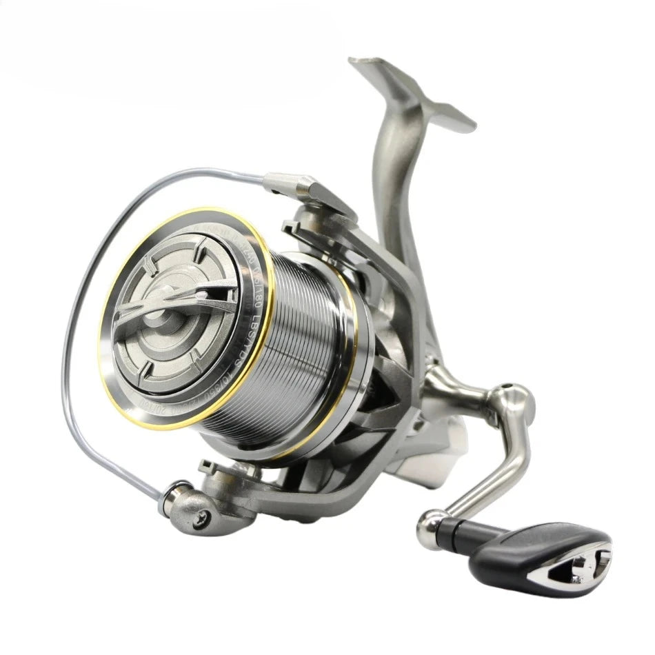 Stainless Steel Bearing Spinning Fishing Reel 8000 9000 10000 12000 14000 25KG Powerful Reel Saltwater Fresh Water Drag