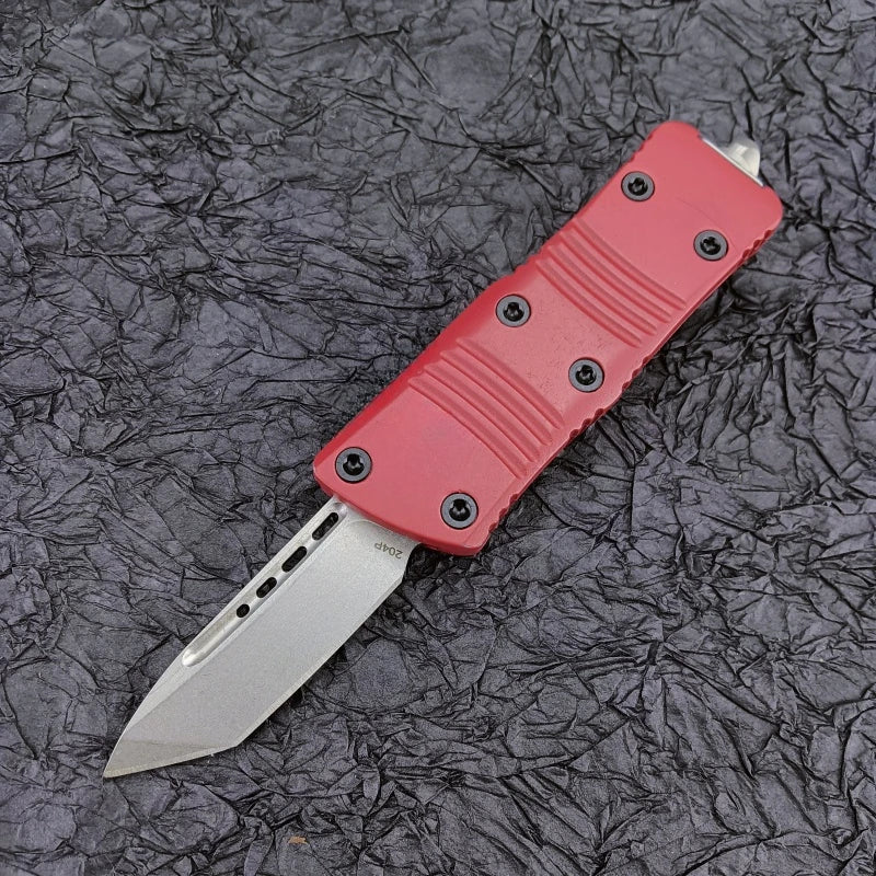 Micro Mini Knife Zinc Alloy Handle 440C Blade Outdoor Fishing Sharp Cut Manual Open Defense Easy To Carry Multi-purpose Tools