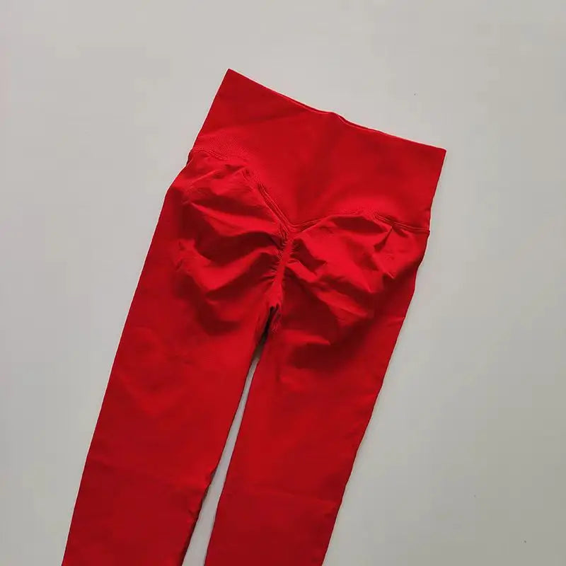 High Waist Seamless Yoga Leggings for Women Push-Up Sport Fitness Workout Scrunch Butt Tights Running Hip Lift Elastic Gym Pants