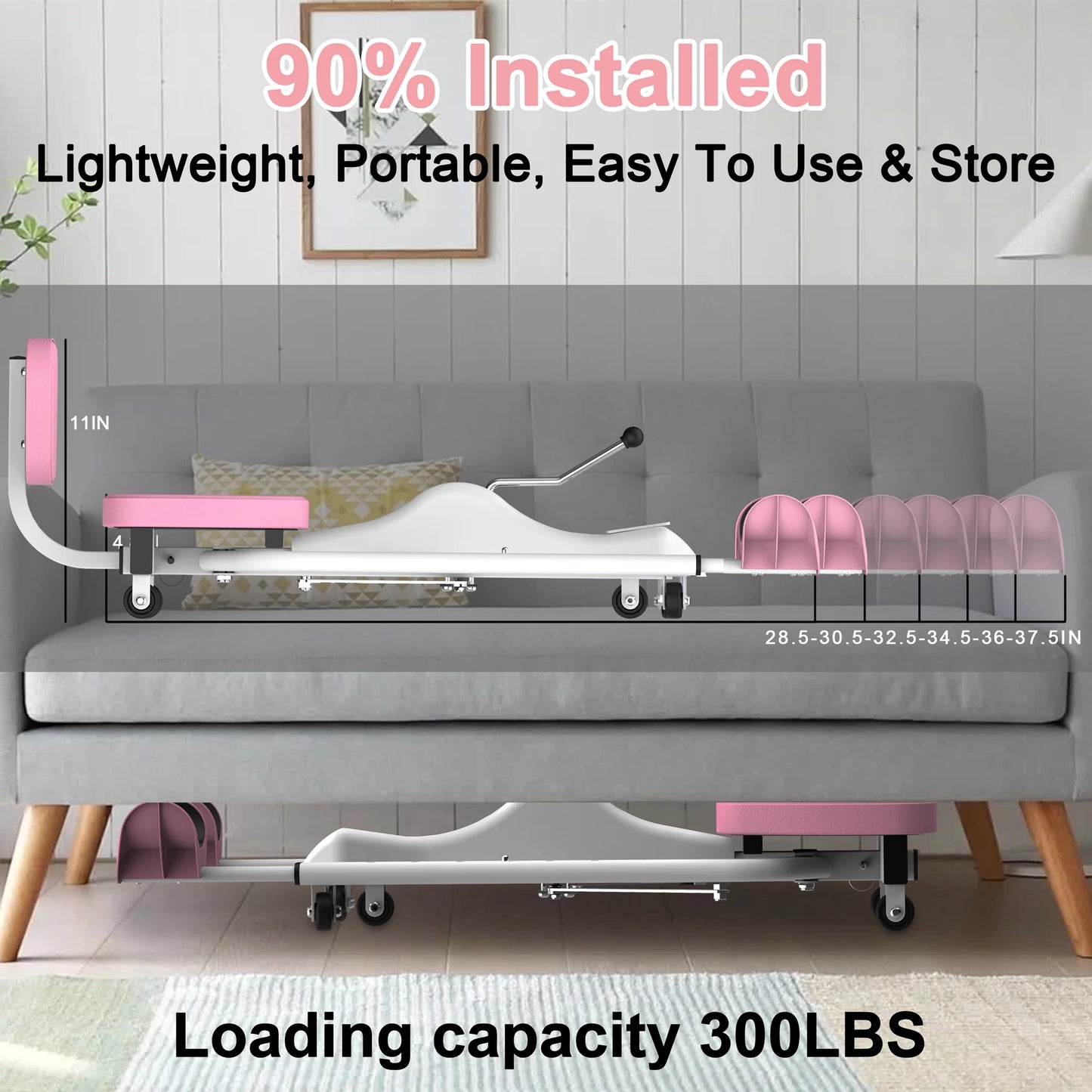 Split Machine - Leg Split Stretching Machine, Splits Trainer Adjustable, Fitness Training Equipment for Ballet Yoga Sports Train