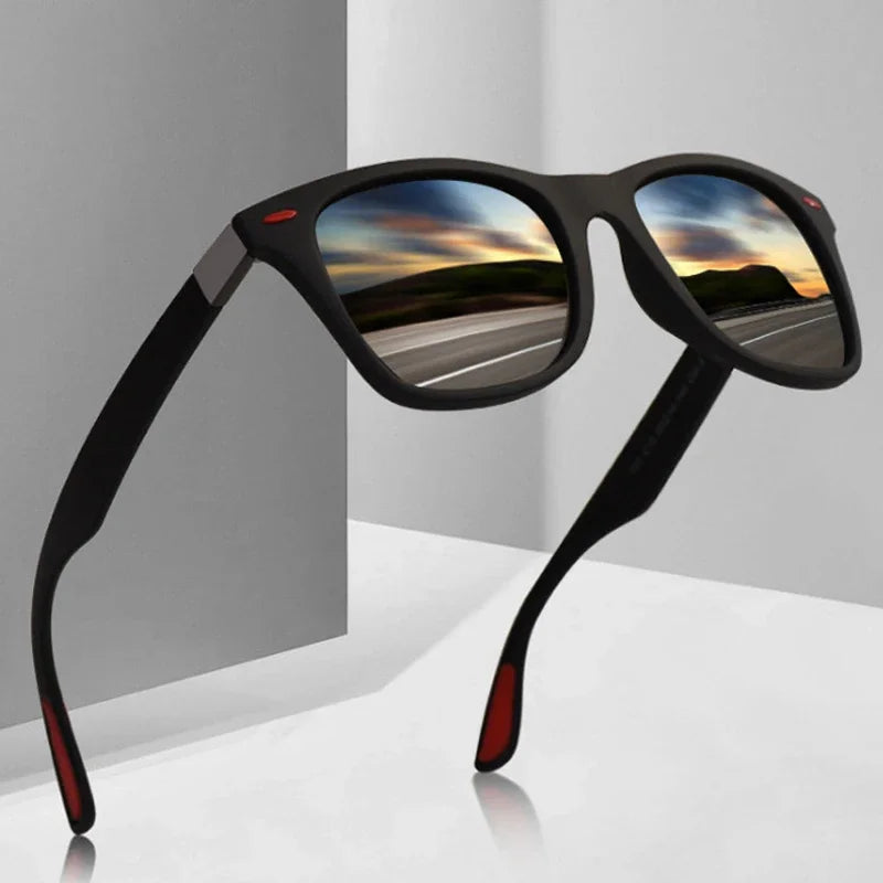 Fashion Polarization Brand Design Sunglasses Men Women Driving Fishing Square Frame Sun Glasses Male Goggle Gafas De Sol UV400
